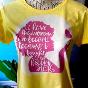 I love the woman I’ve become because I fought to become her 🧈